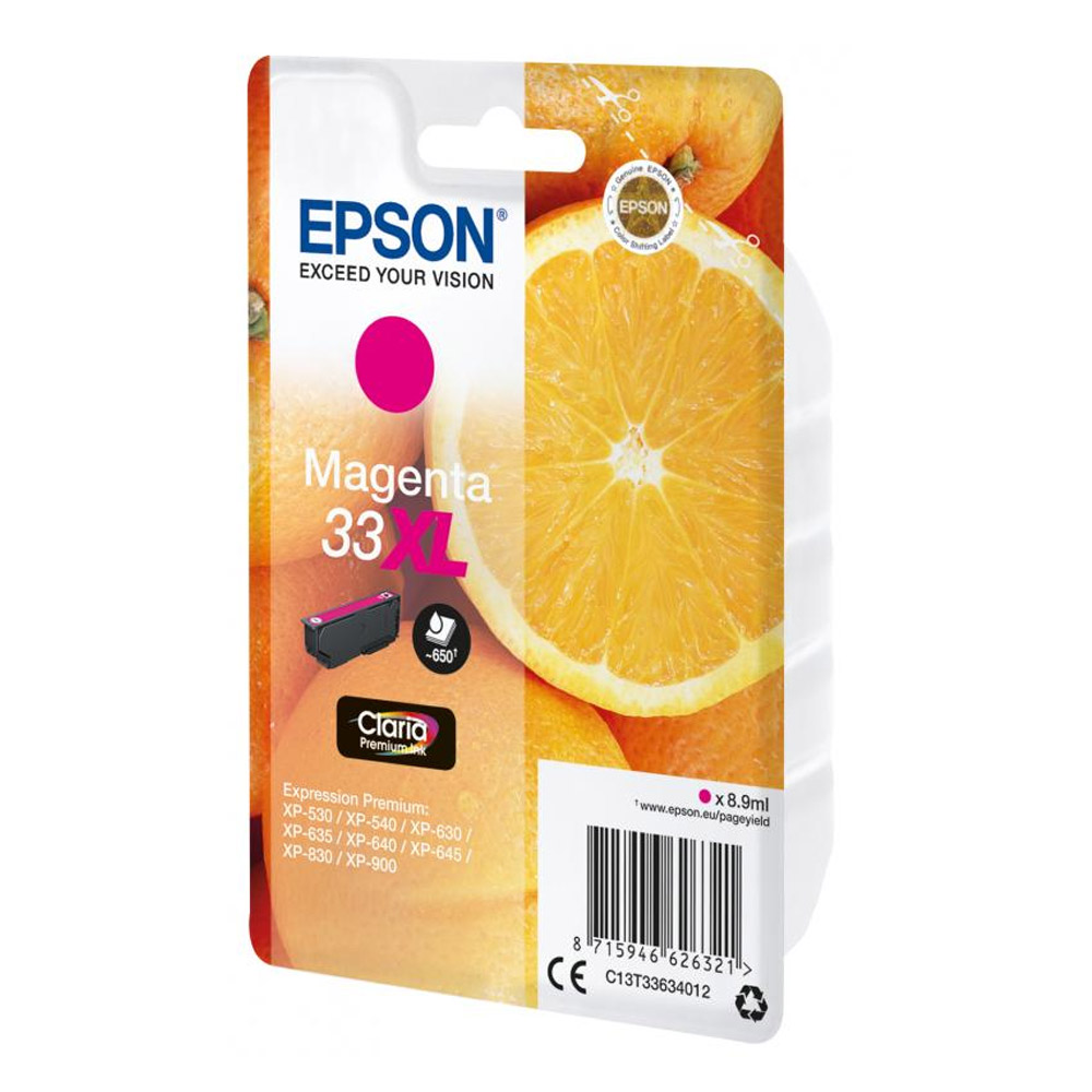 Epson 33XL Tintenpatrone magenta