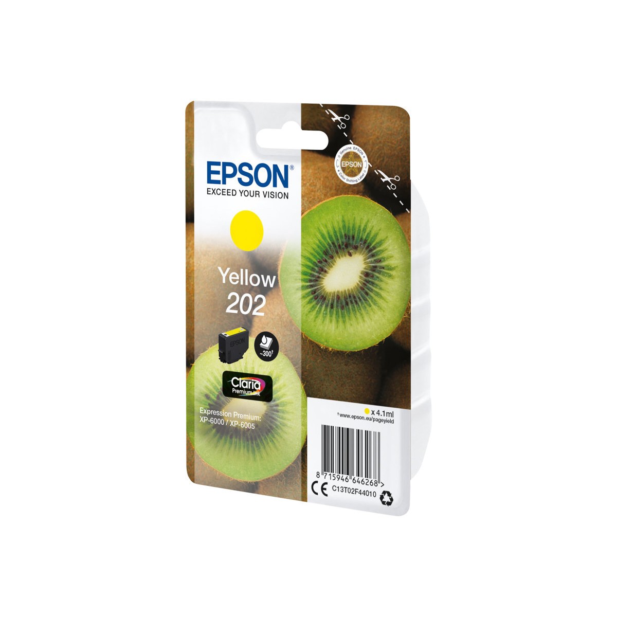 Epson 202 Tintenpatrone gelb