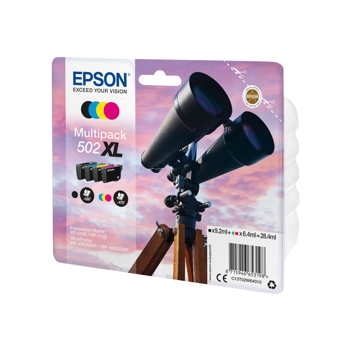 Epson 502XL Tintenpatronen Multipack