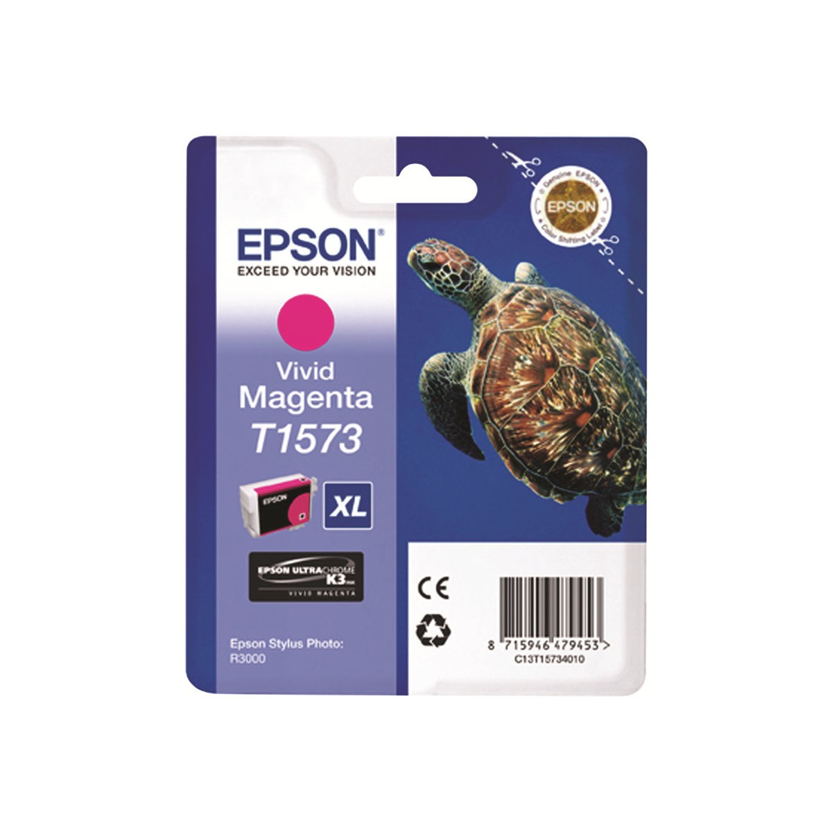 Epson T1573 Tintenpatrone vivid magenta