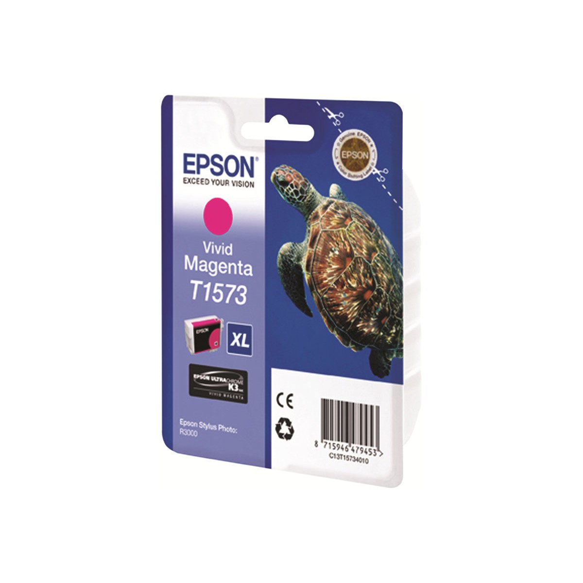 Epson T1573 Tintenpatrone vivid magenta