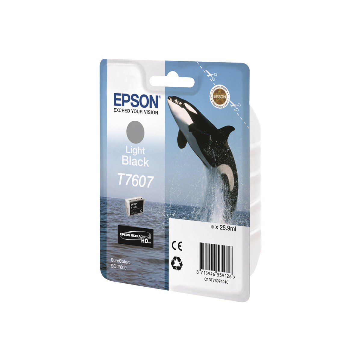 Epson T7607 Tintenpatrone light black