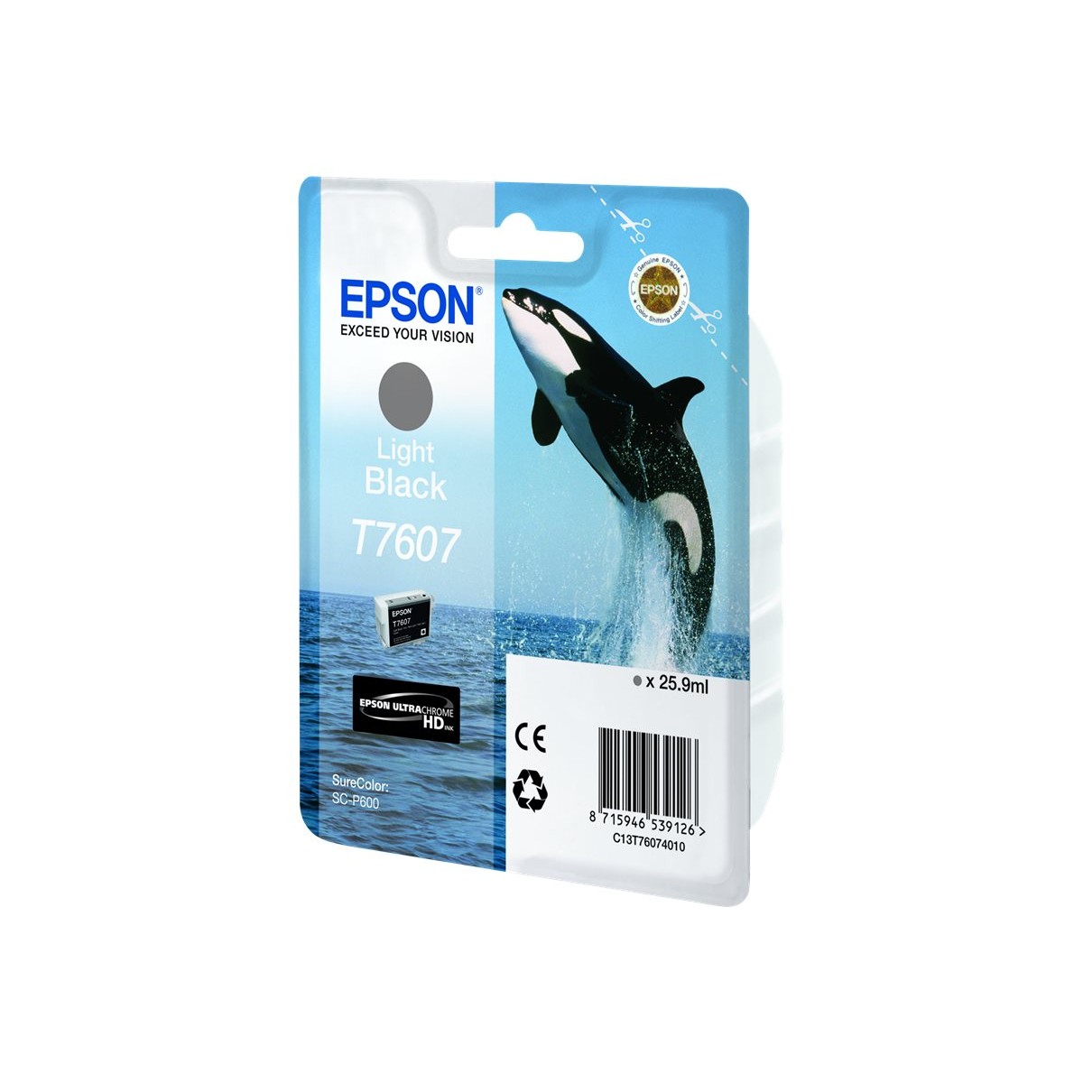 Epson T7607 Tintenpatrone light black