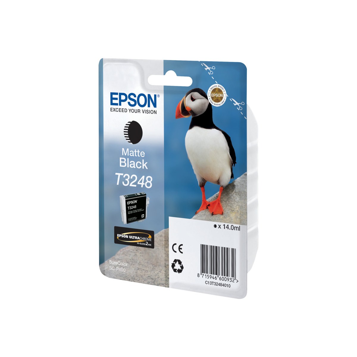 Epson T3248 Tintenpatrone mattschwarz