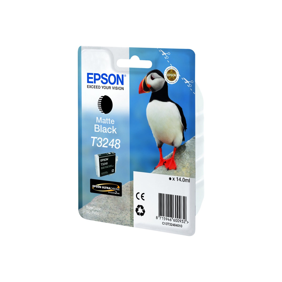 Epson T3248 Tintenpatrone mattschwarz