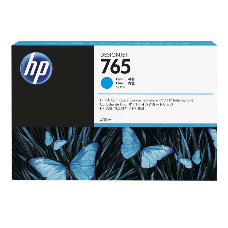 HP No. 765 Tintenpatrone cyan