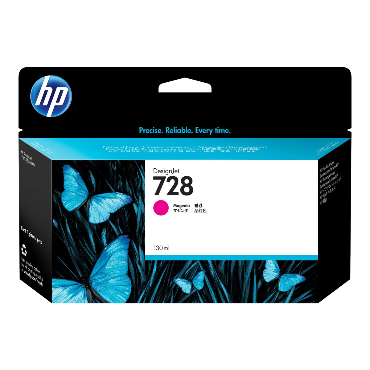 HP No. 728 Tintenpatrone magenta