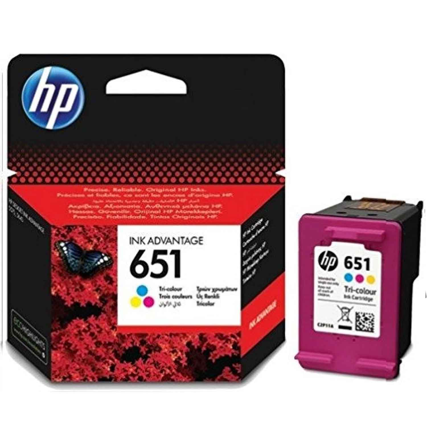 HP 651 Tintenpatronen Multipack 3-farbig