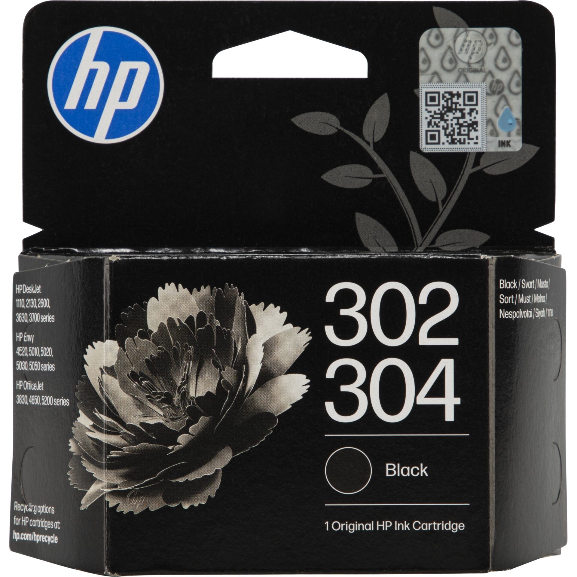 HP 302/304 Tintenpatrone schwarz (B7RT7AE#LS3)