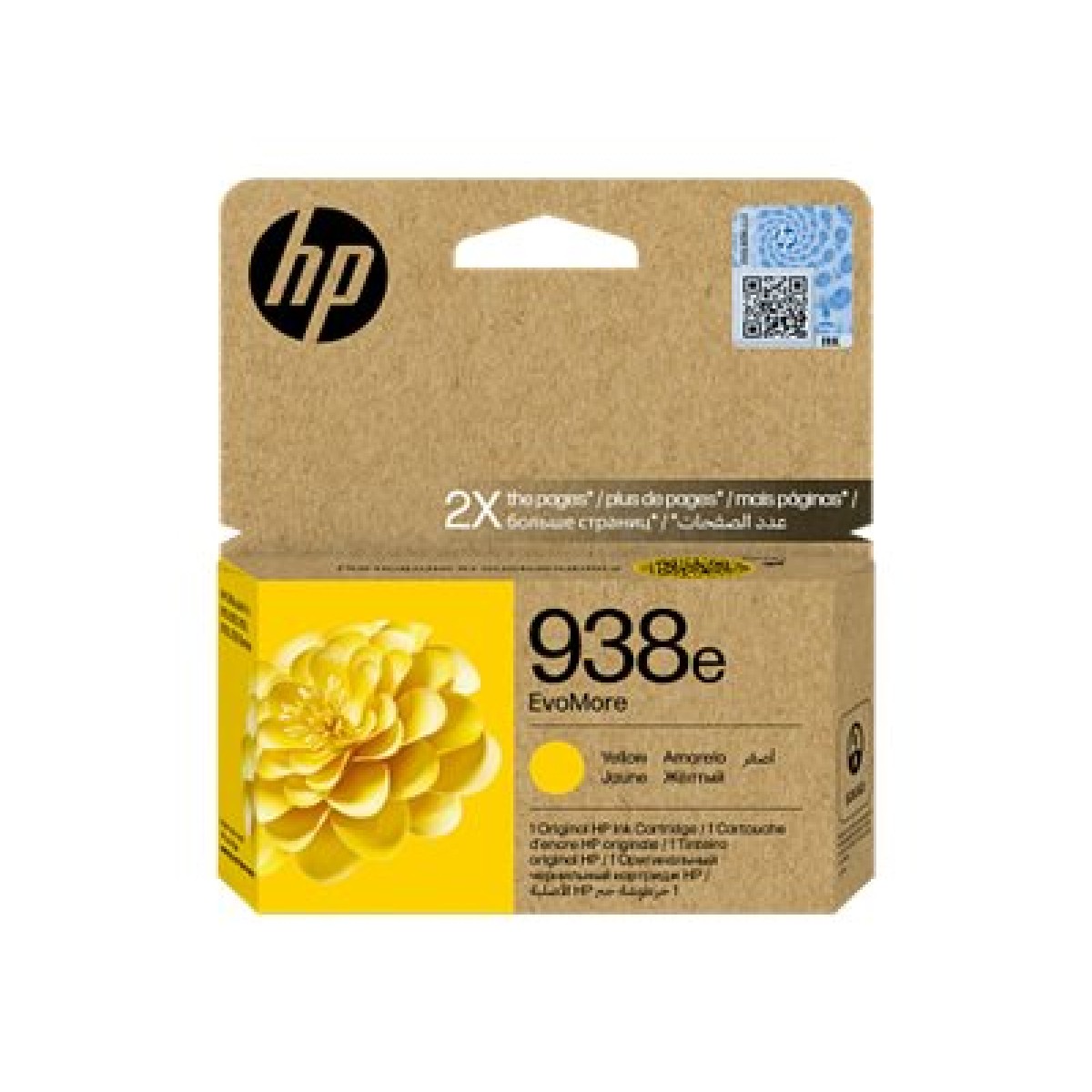 HP 938e EvoMore Tintenpatrone gelb