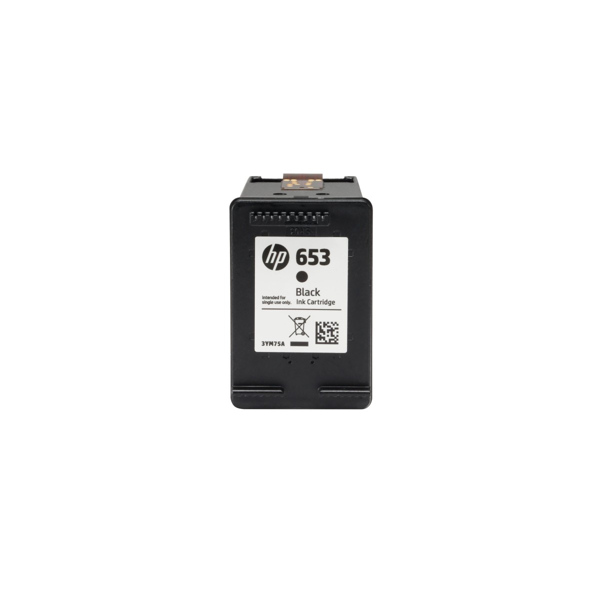 HP 653 Tintenpatrone schwarz