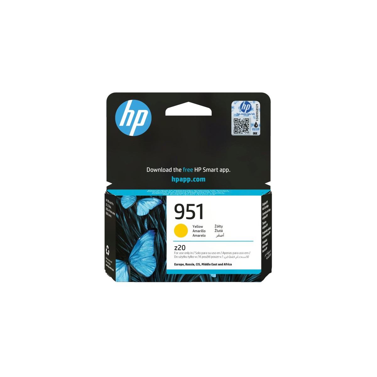 HP 951 Tintenpatrone gelb