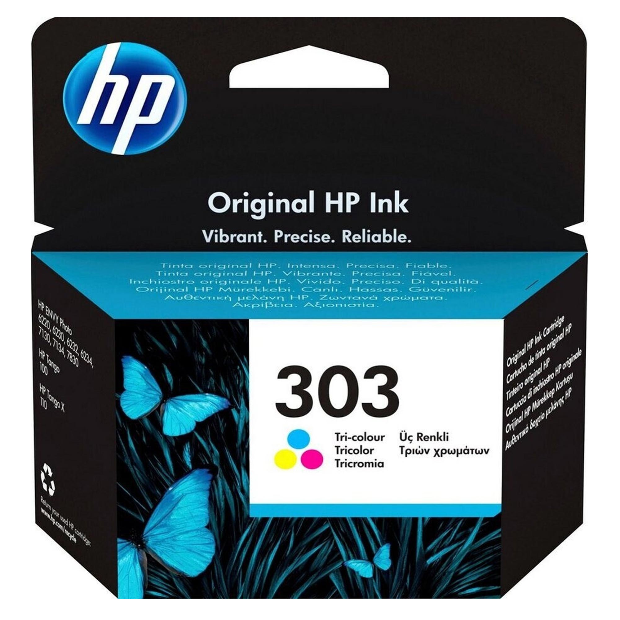 HP 303 Tintenpatrone dreifarbig