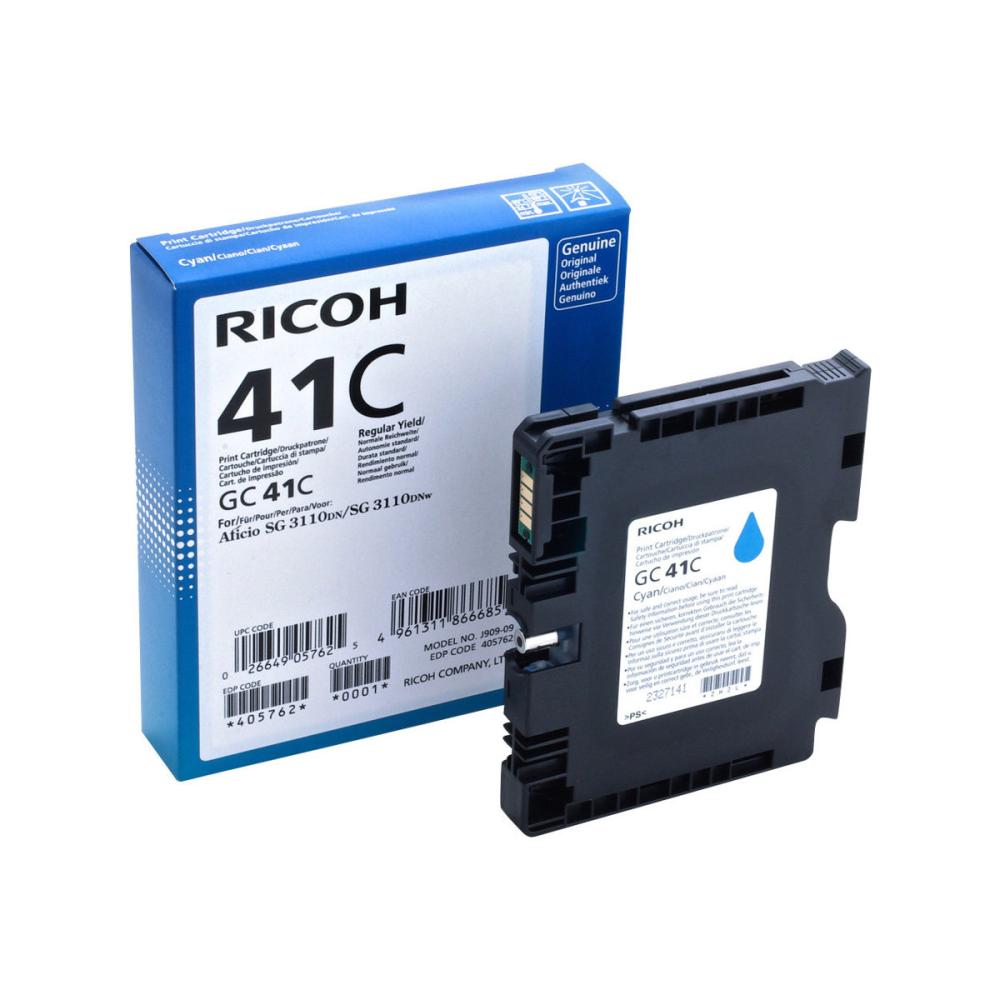 Ricoh GC41 HC Tintenpatrone cyan
