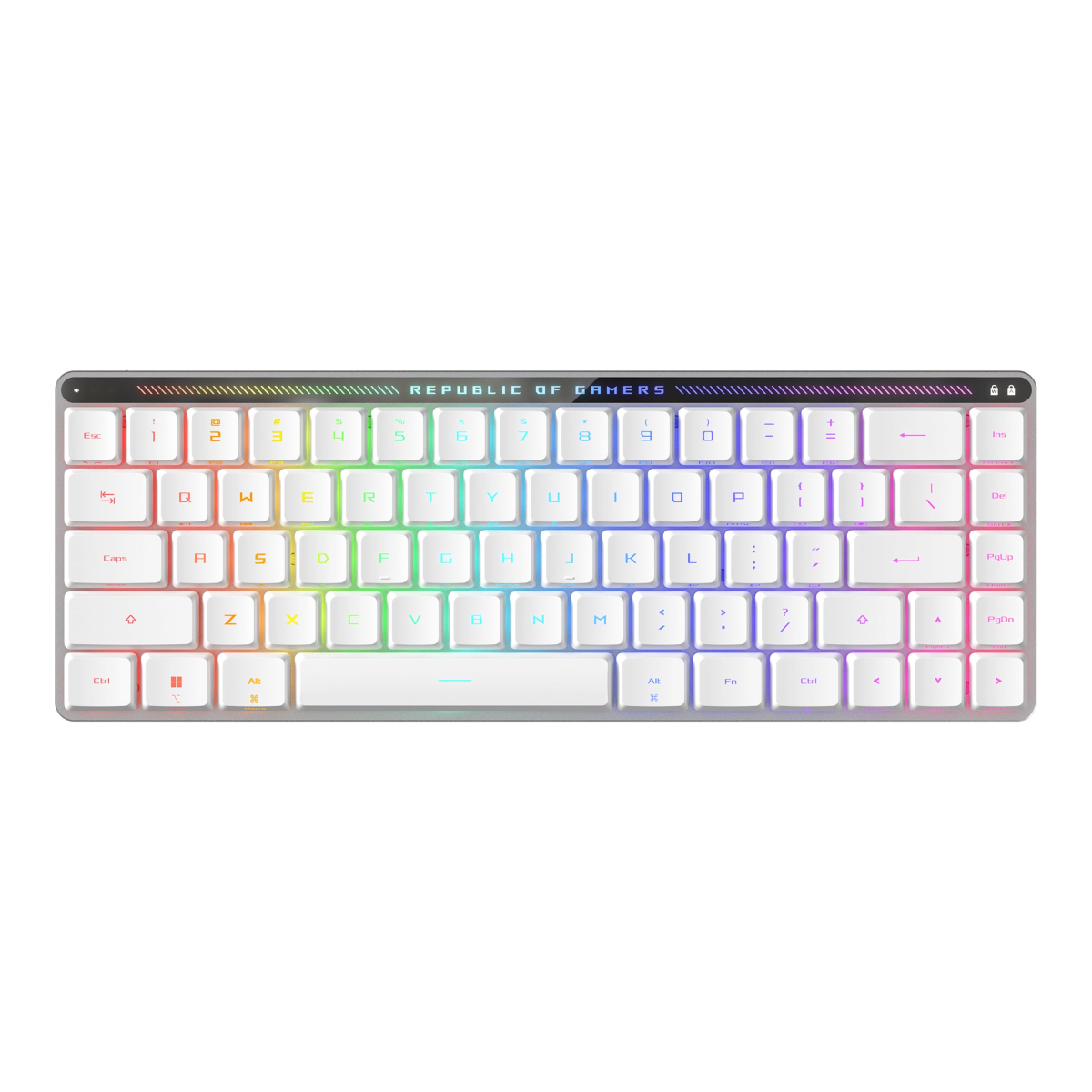 Asus ROG Falchion RX Low Profile Gaming Tastatur weiß