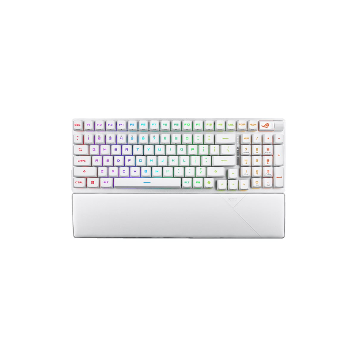 Asus ROG Strix Scope II 96 RX Wireless White Gaming Tastatur weiß