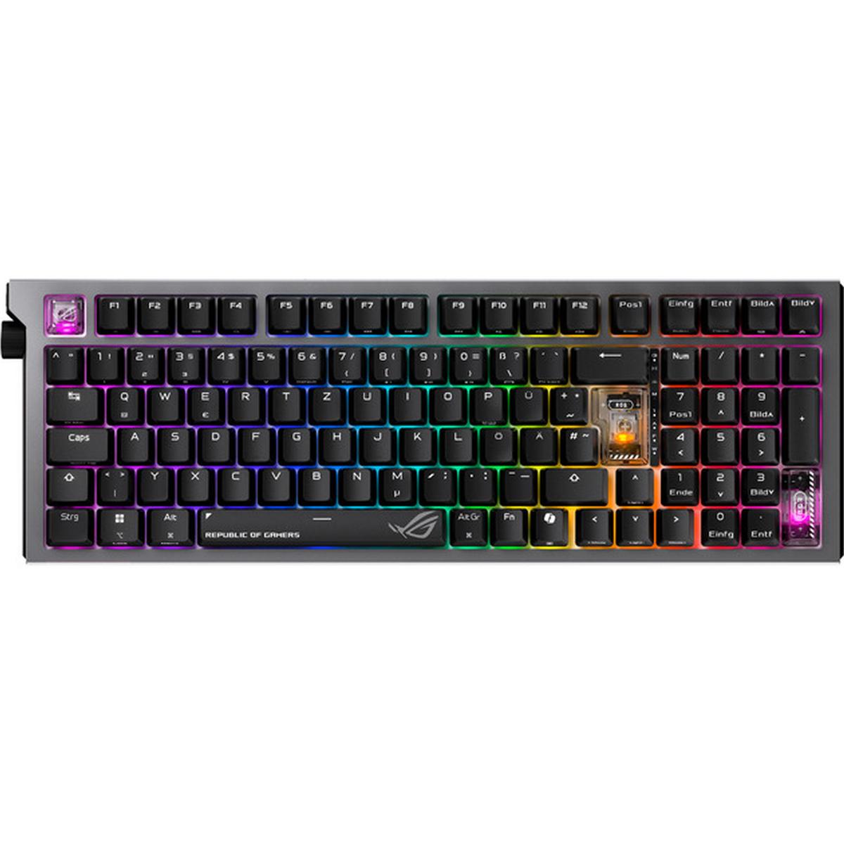 Asus ROG Strix Morph 96 Wireless Gaming-Tastatur schwarz