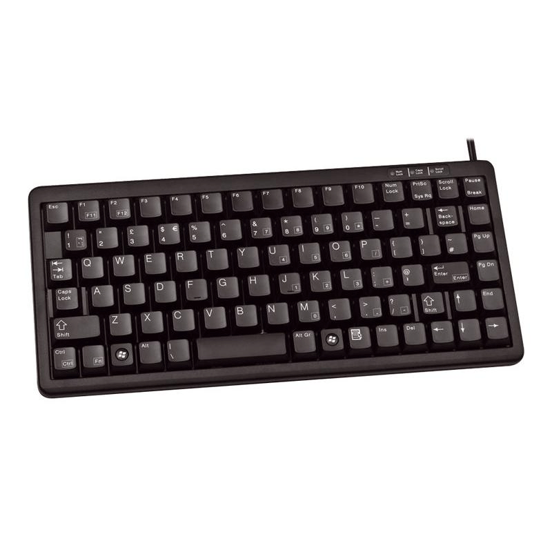 Cherry Compact-Keyboard G84-4100 Internationales Layout schwarz