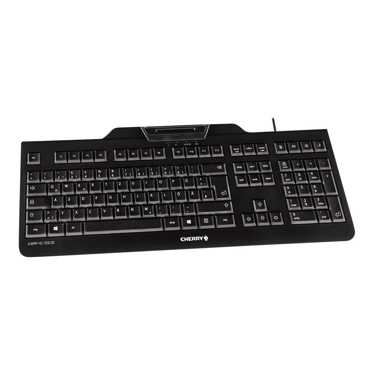 Cherry KC 1000 SC Security-Tastatur schwarz