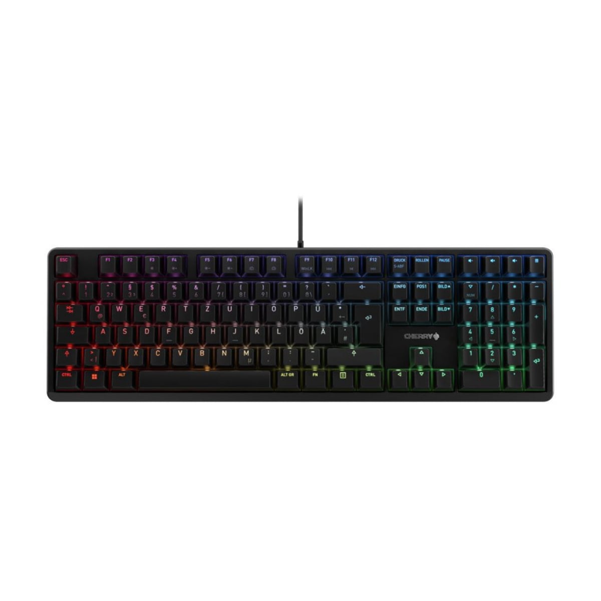 CHERRY G80-3000N RGB Gaming-Tastatur schwarz