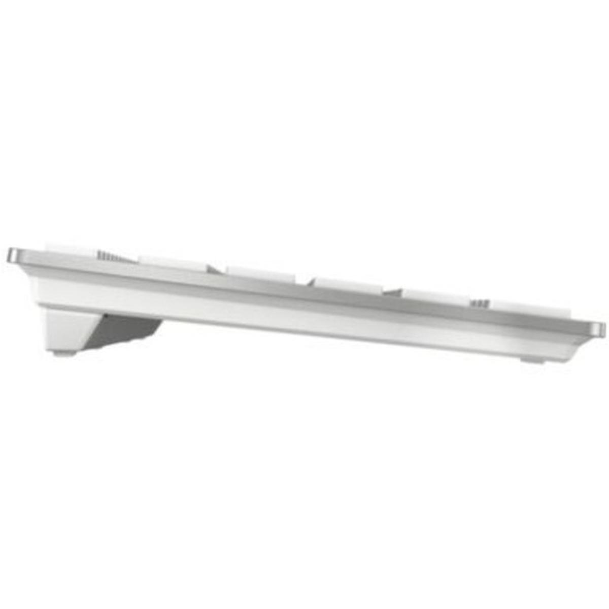 Cherry KW 9100 Slim for Mac kabellose Tastatur weiß/silber