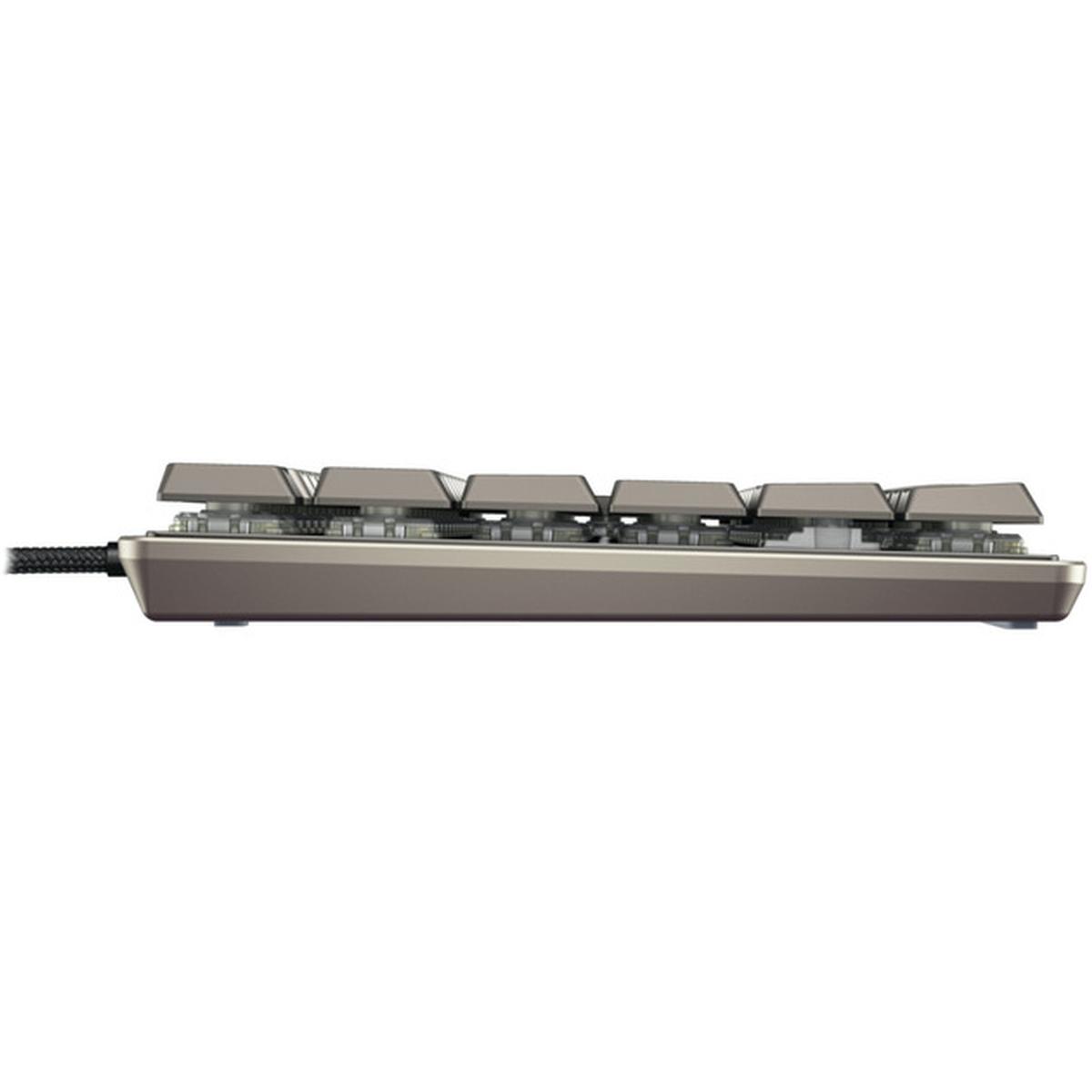 CHERRY KC 500 MX LP mechanische Tastatur DE QWERTZ grau
