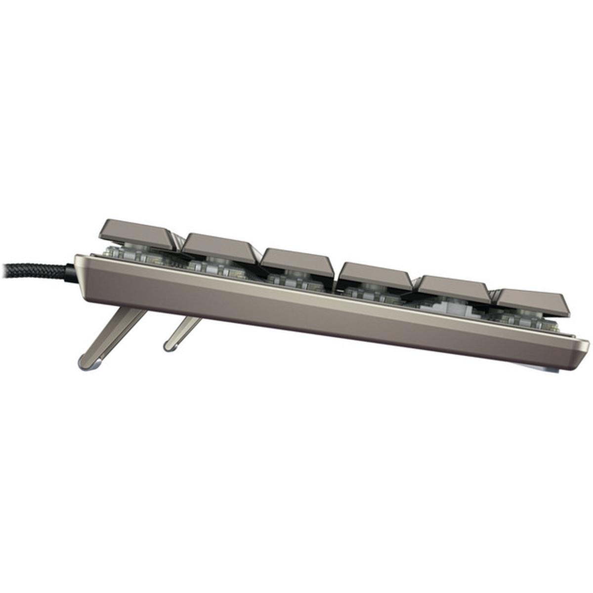 CHERRY KC 500 MX LP mechanische Tastatur DE QWERTZ grau