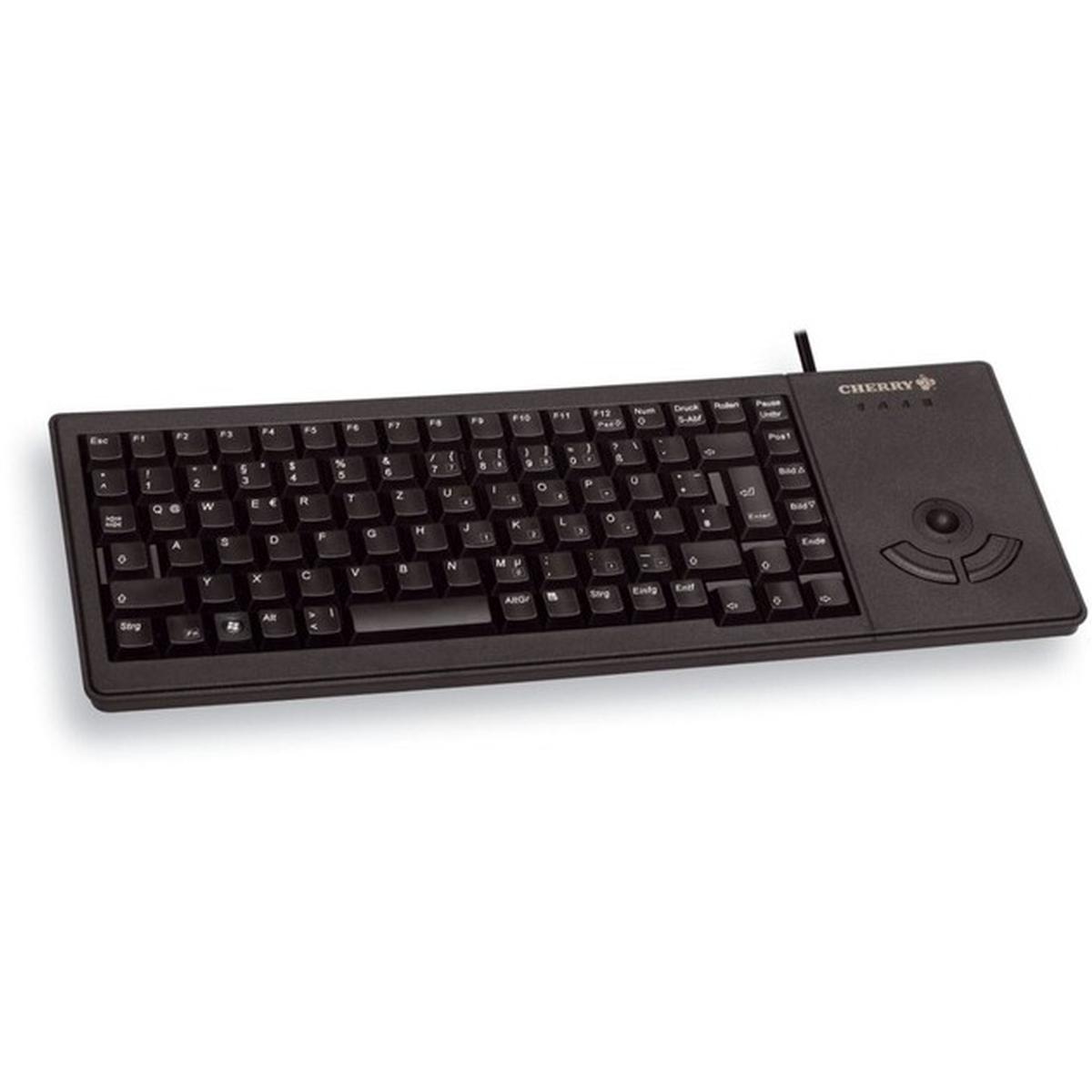 Cherry XS G84-5400 USB Tastatur mit Trackball schwarz