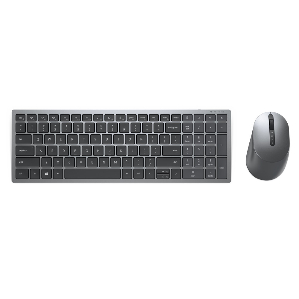 Dell KM7120W Wireless Tastatur und Maus Set schwarz US-Layout
