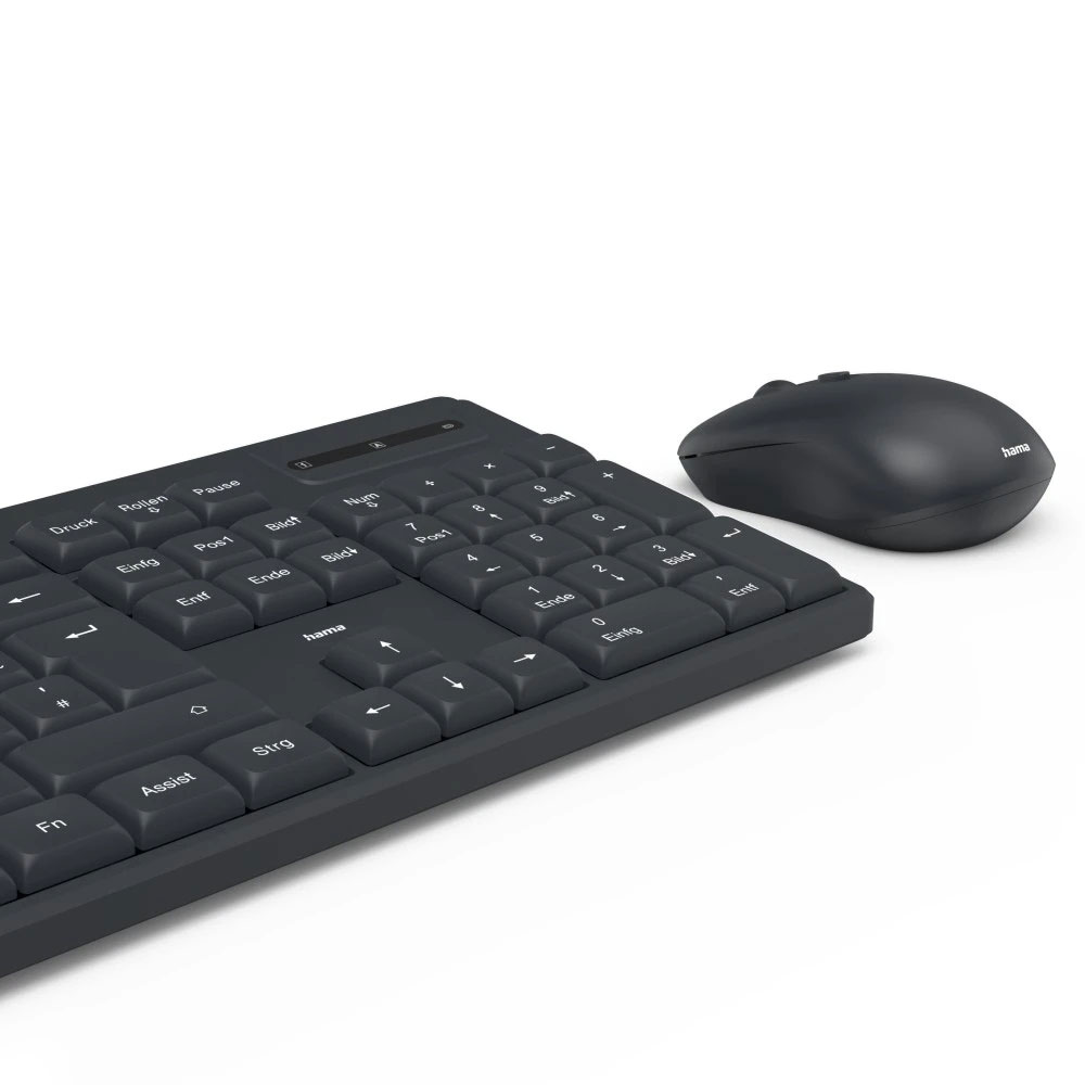 Hama Funktastatur mit Maus 