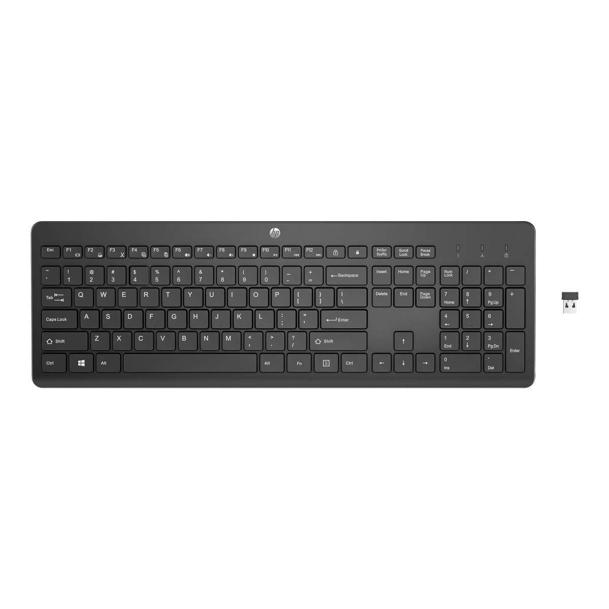 HP 230 3L1E7AA Tastatur schwarz