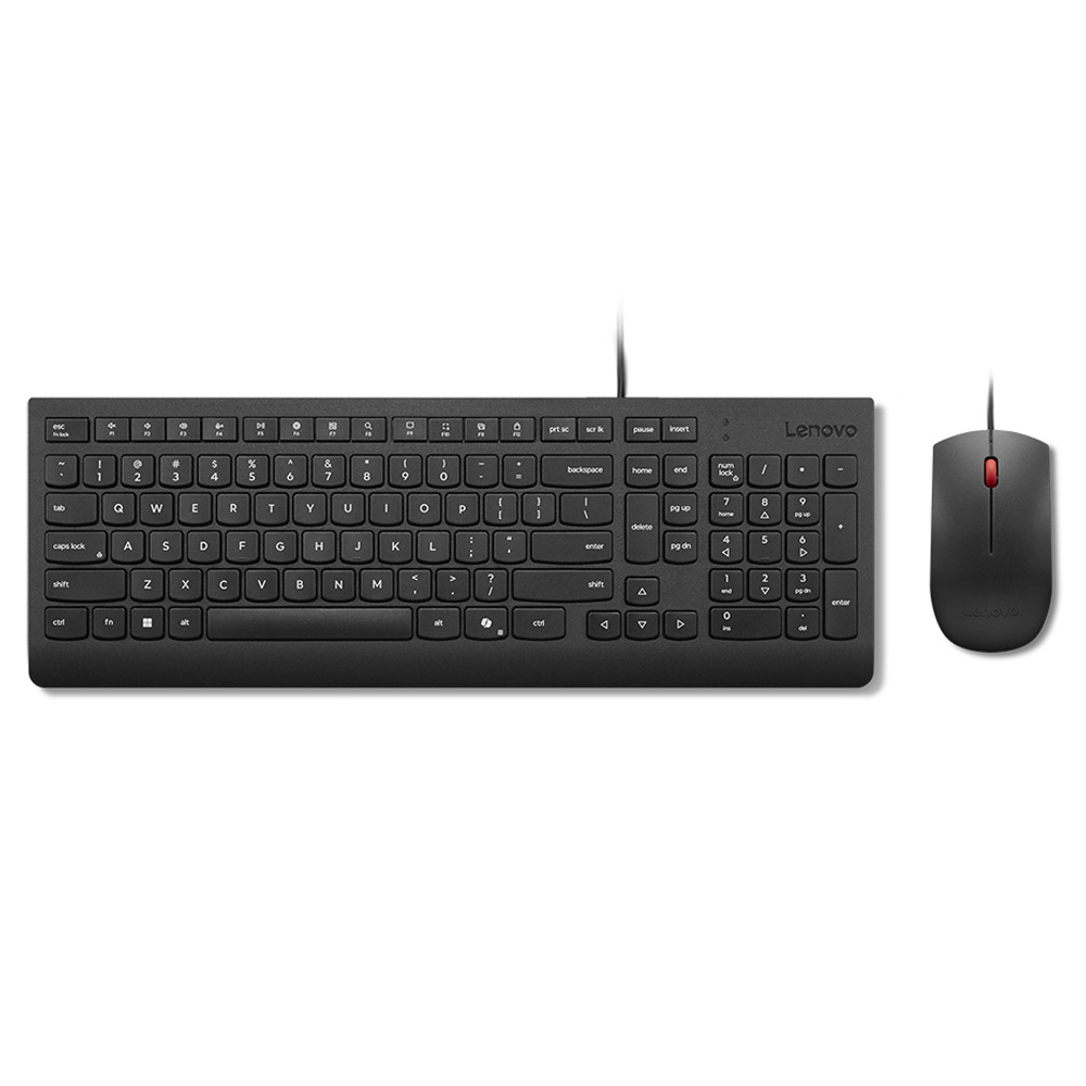 Lenovo Essential Tastatur-Maus-Set QWERTZ deutsch schwarz