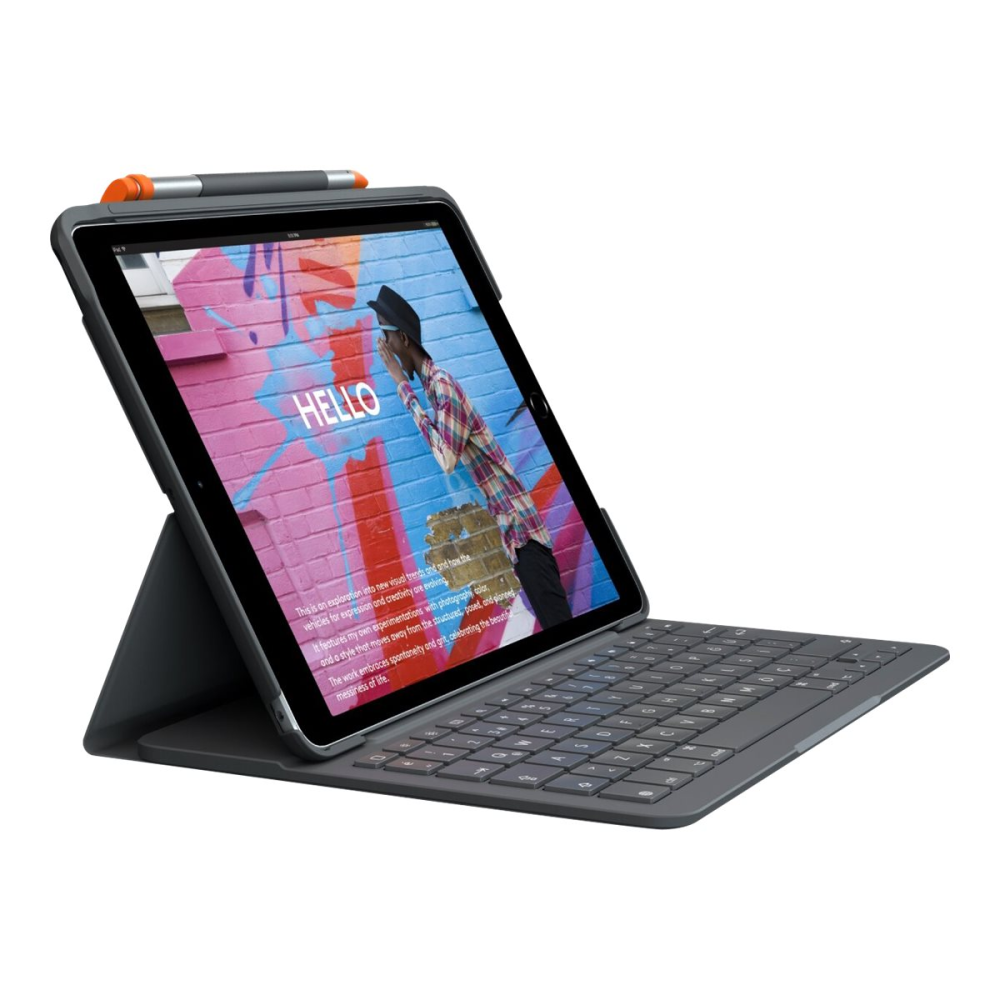 Logitech Slim Folio iPad (10th gen) oxford grey (DE)