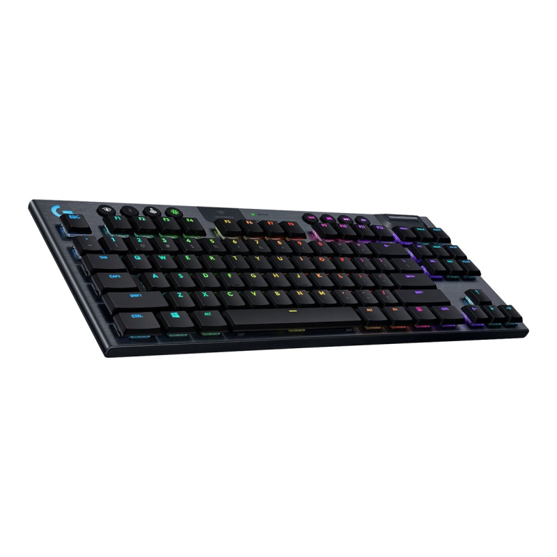 Logitech G915 LIGHTSPEED TKL Tenkeyless kabellose mechanische Gaming-Tastatur weiß
