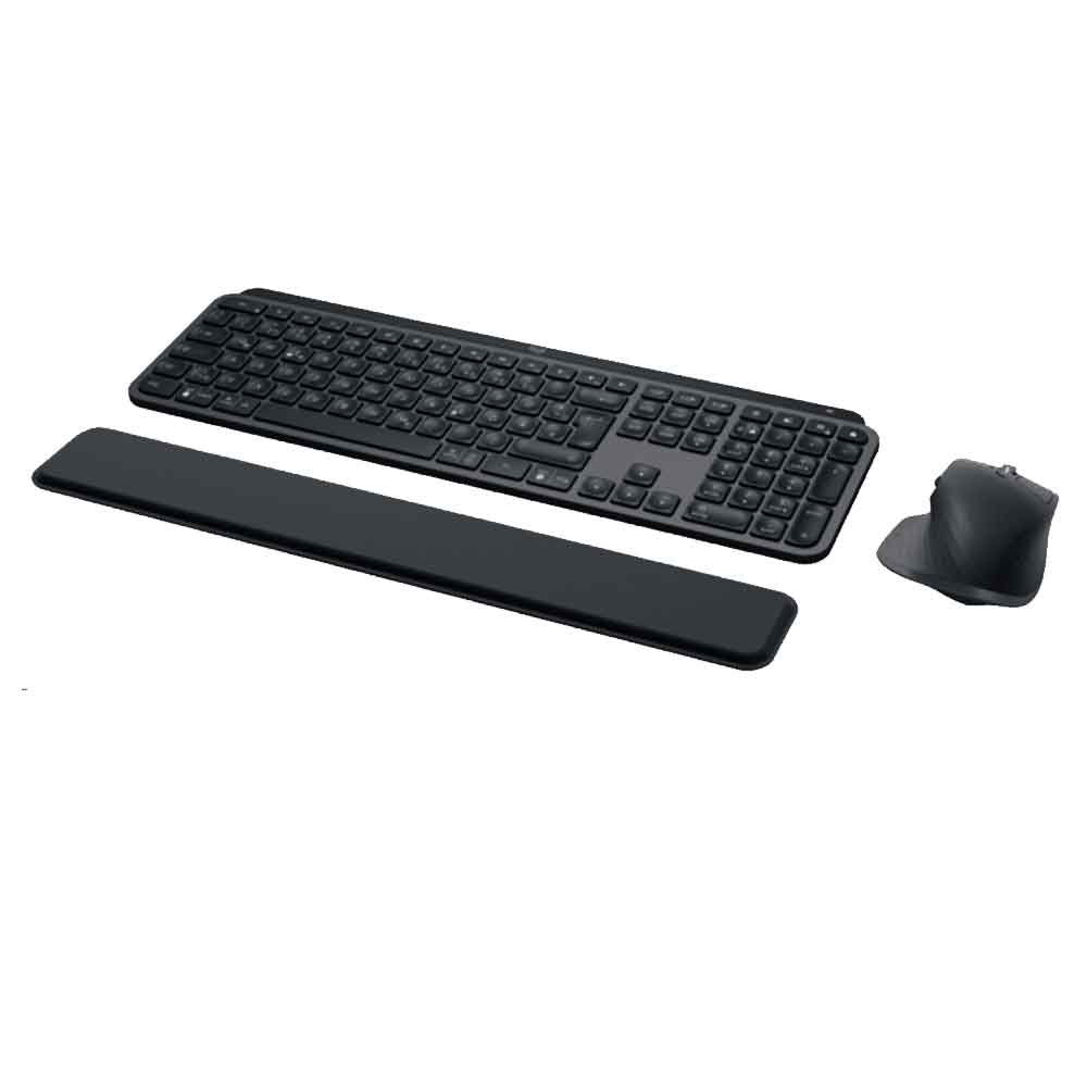 Logitech MX Keys S Combo Tastatur-und-Maus-Set graphite