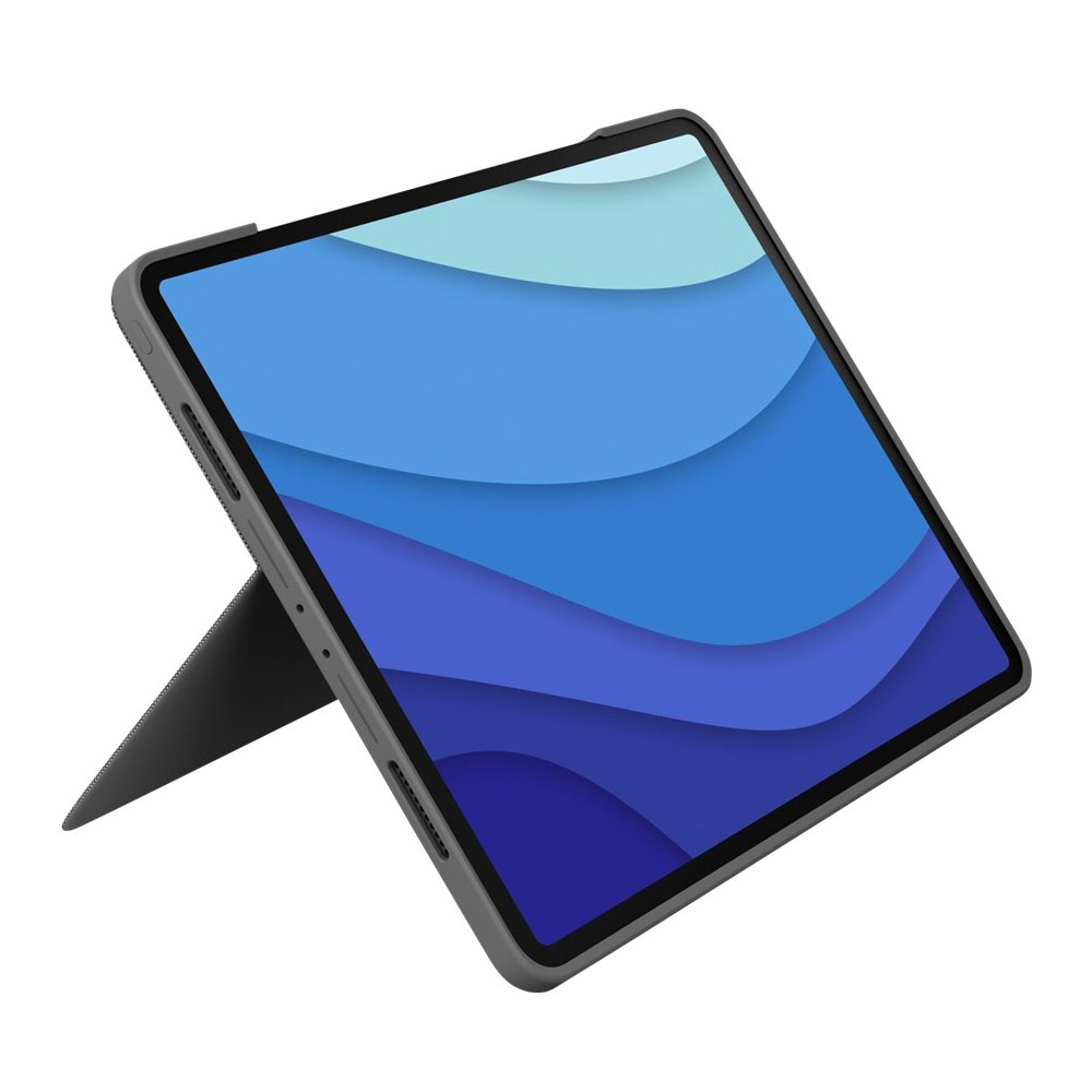 Logitech Combo Touch iPad Air (4. und 5. gen - 2020, 2022) Keyboard Case grau