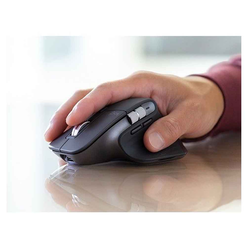 Logitech MX Master 3S for Business Kabellose Maus mit Quiet Clicks graphit