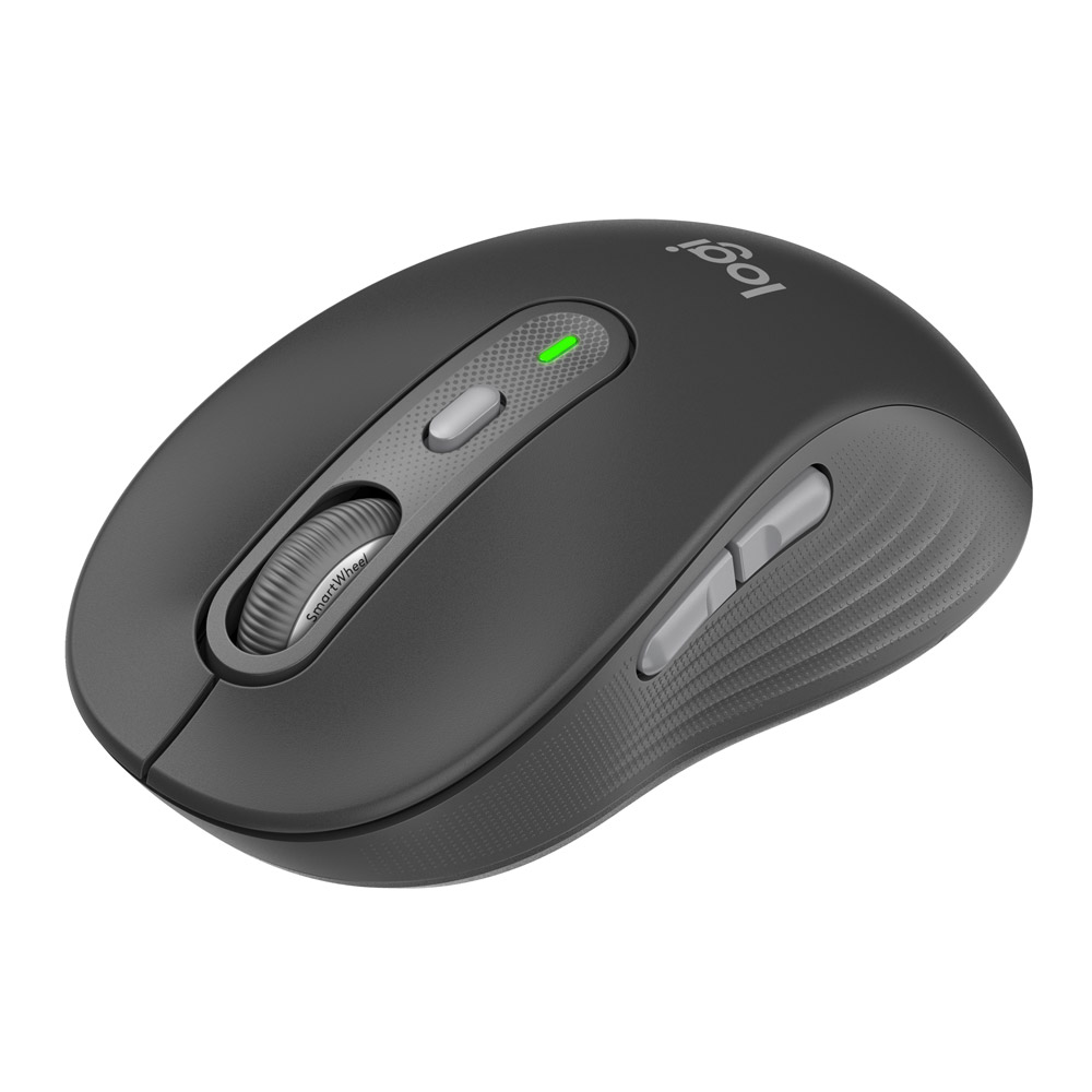Logitech MK950 Signature Slim kabelloses Tastatur-Maus-Set graphit
