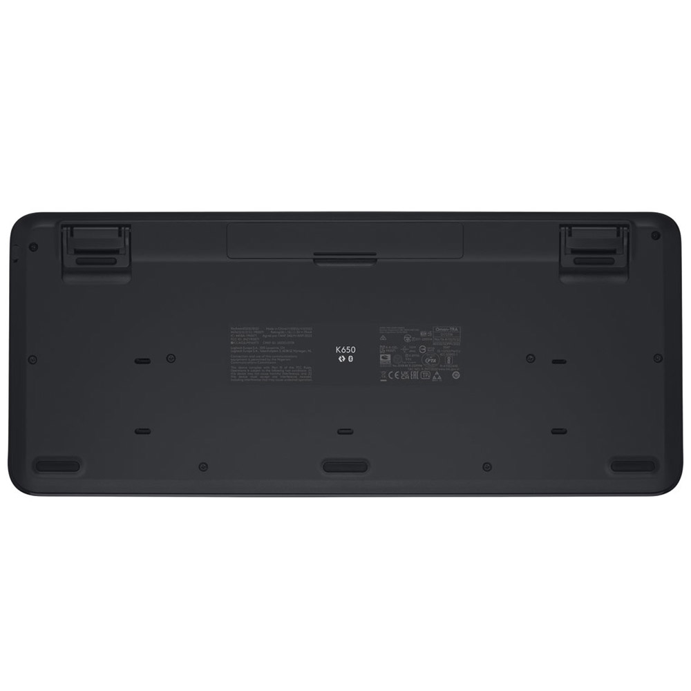 Logitech Signature K650 Comfort kabellose Tastatur mit Handballenauflage grau