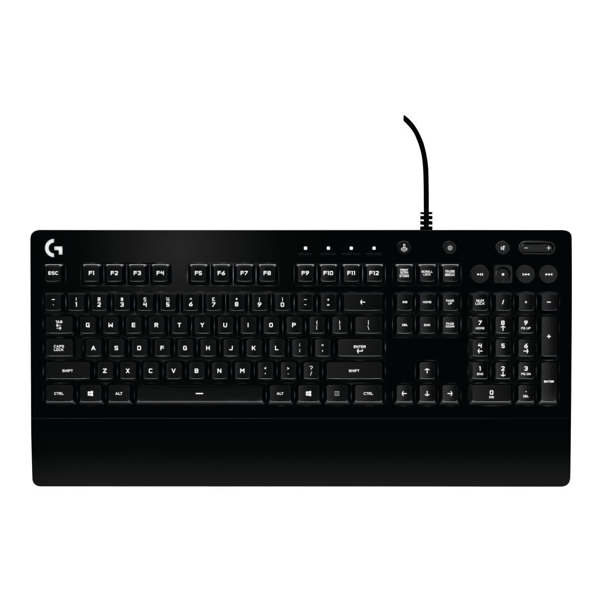 Logitech G213 Prodigy Gaming-Tastatur schwarz (2. Wahl)