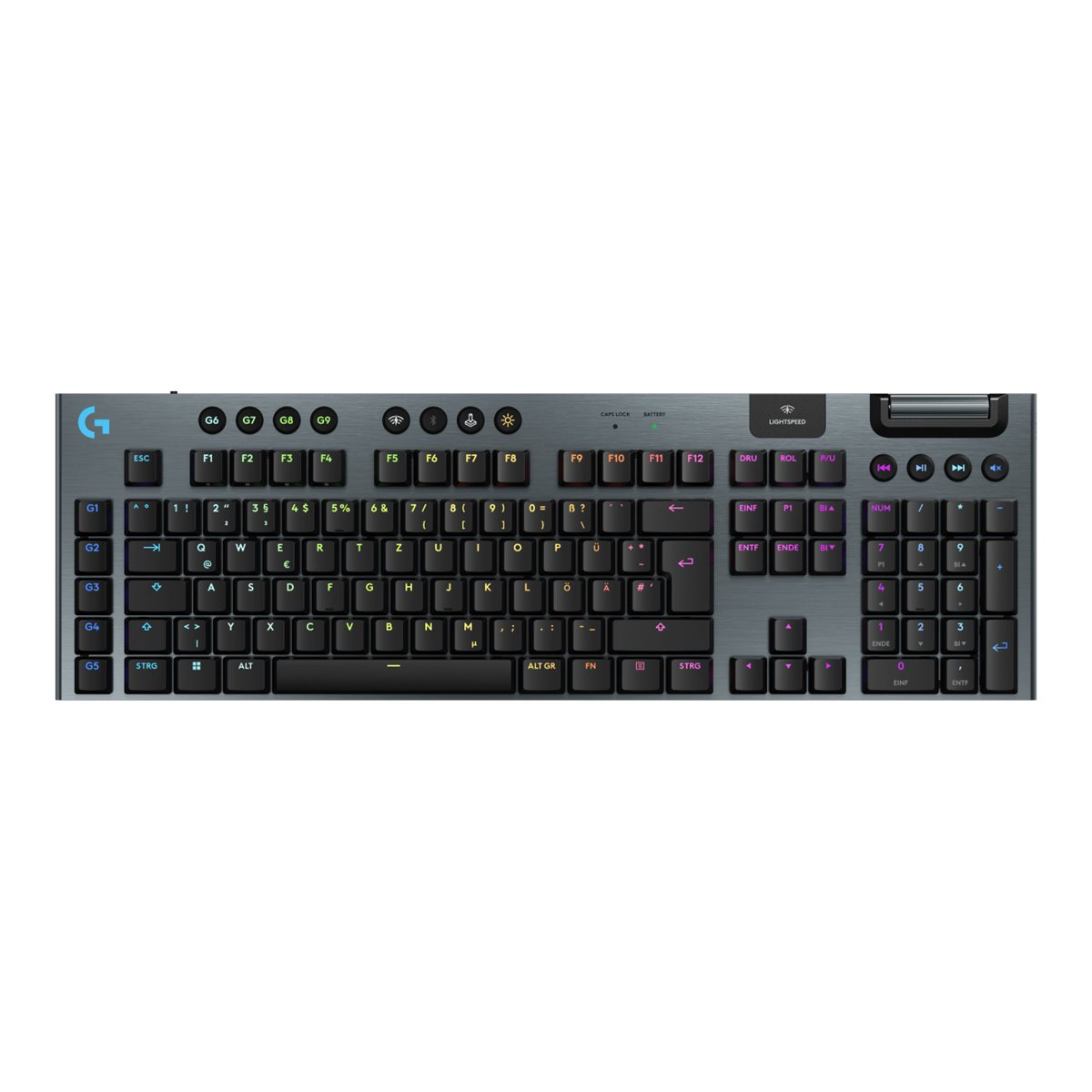 Logitech G915 X LIGHTSPEED Tactile Gaming-Tastatur schwarz (2.Wahl)