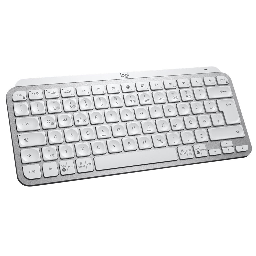 Logitech MX Keys Mini Tastatur hellgrau