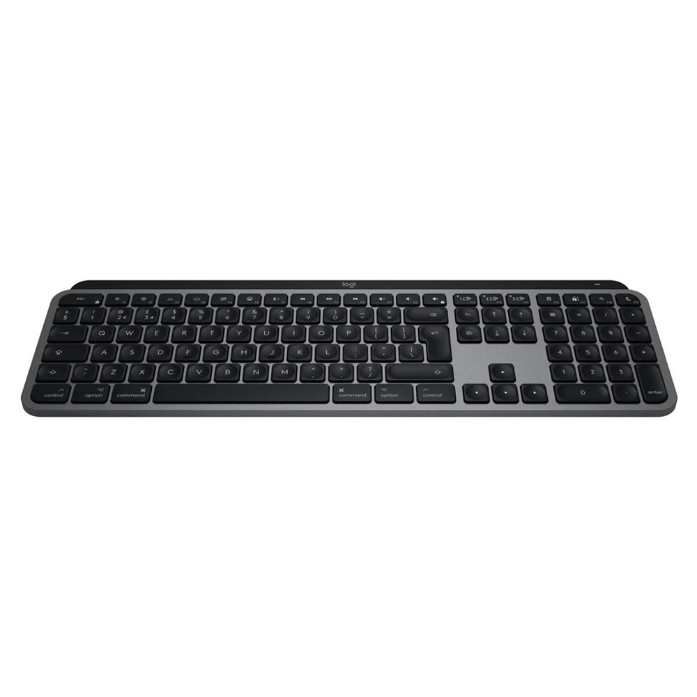 Logitech MX Keys S Mac Tastatur grau