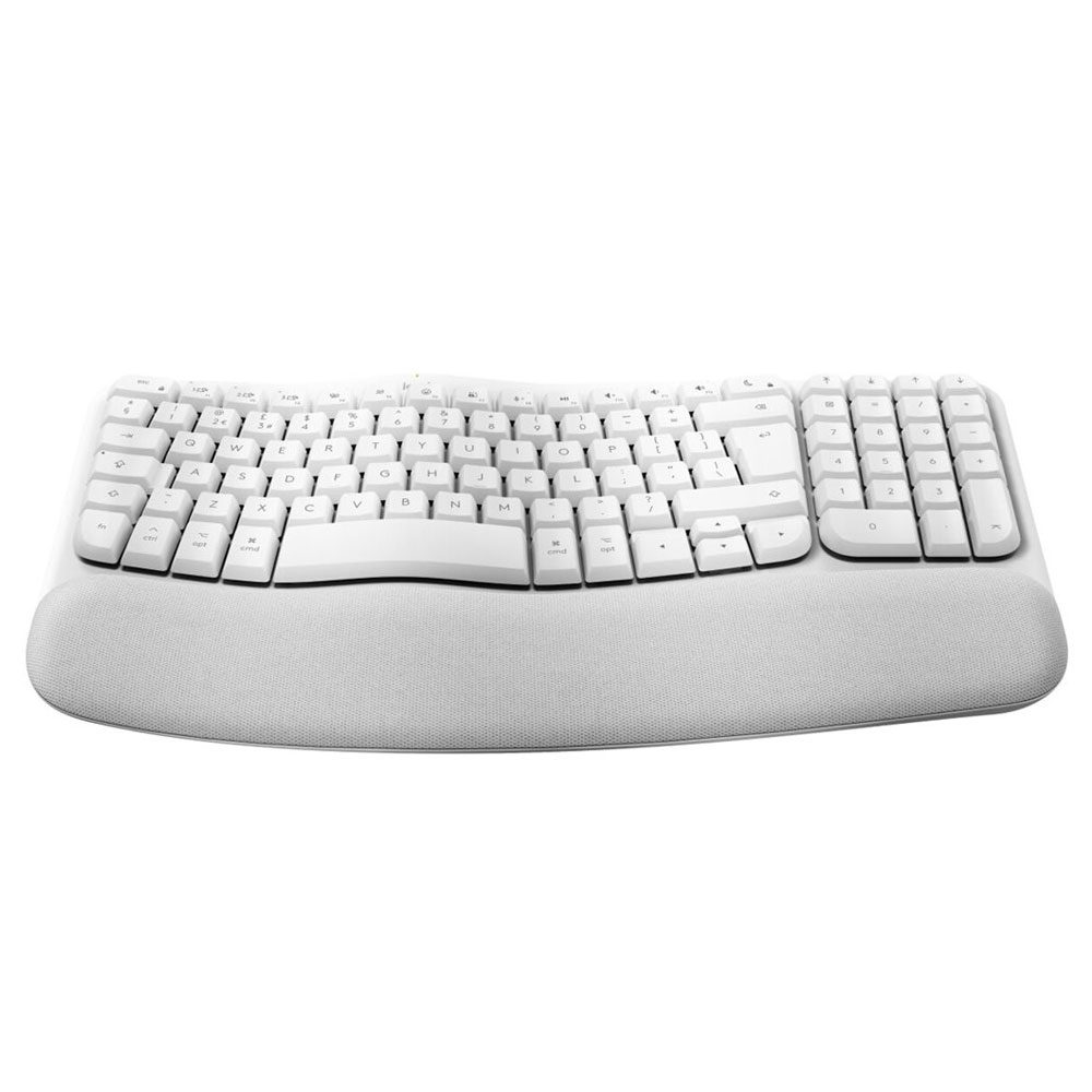 Logitech Wave Keys Mac Tastatur weiß