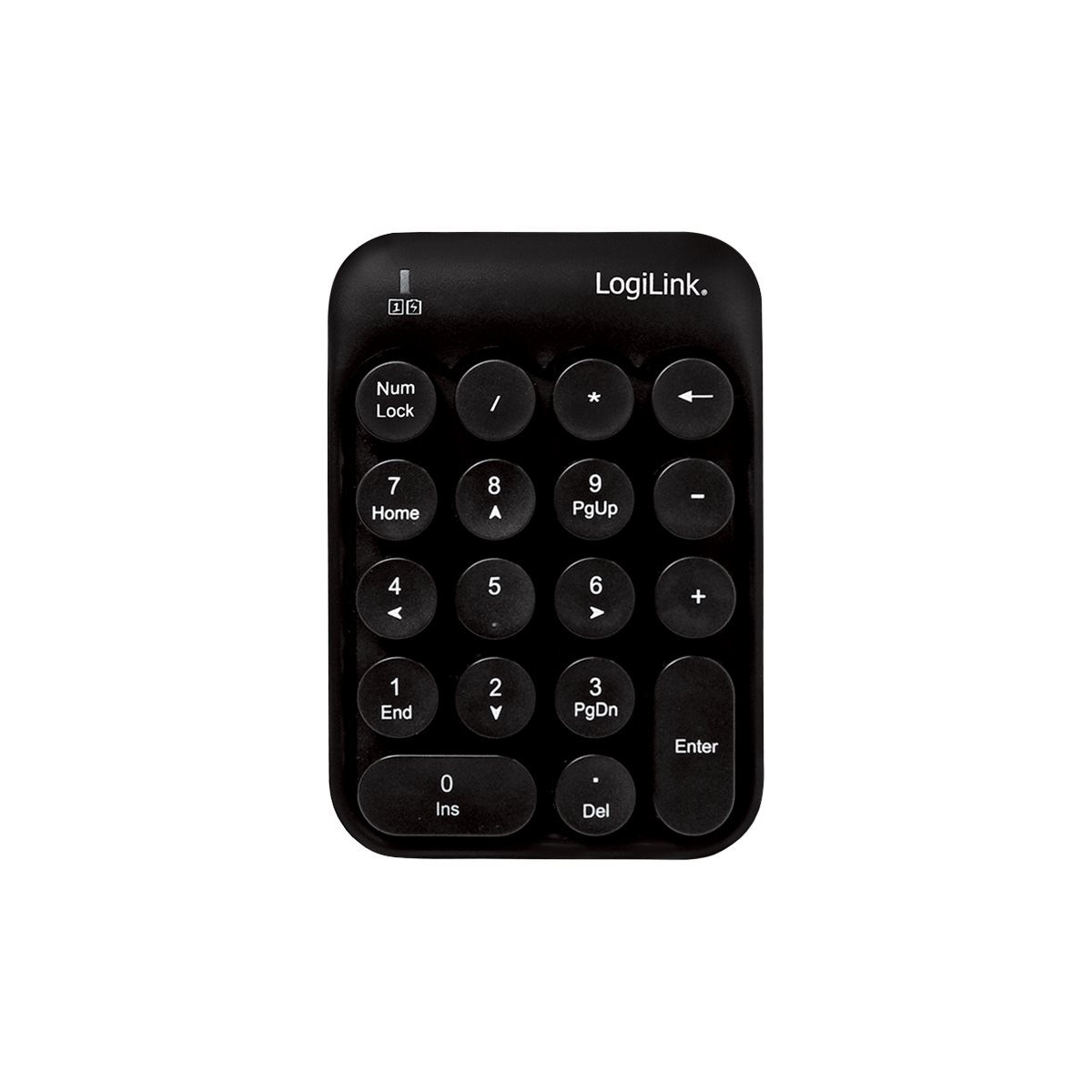 LogiLink ID0161 Tastatur-Maus-Kombination schwarz