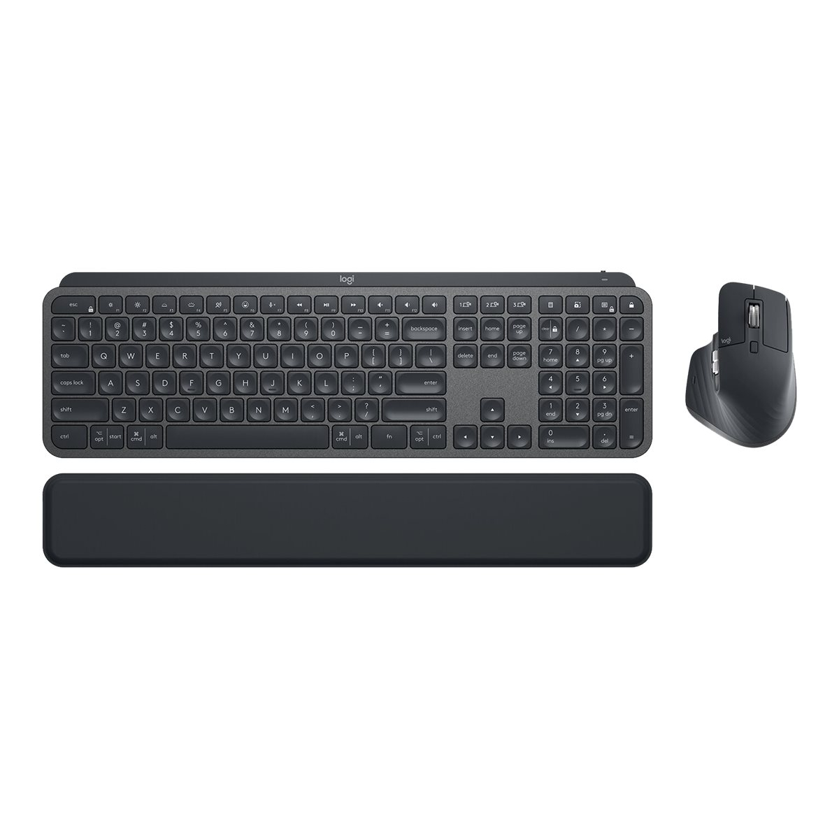 Logitech MX Keys Combo Gen 2 Tastatur-Maus-Set graphite