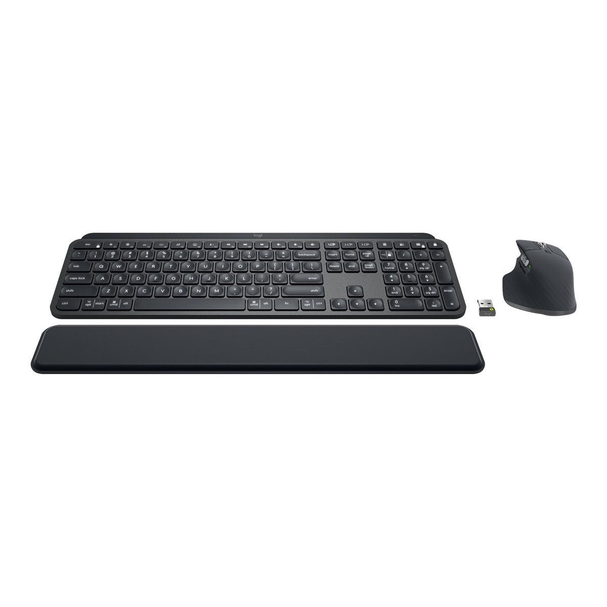 Logitech MX Keys Combo Gen 2 Tastatur-Maus-Set graphite