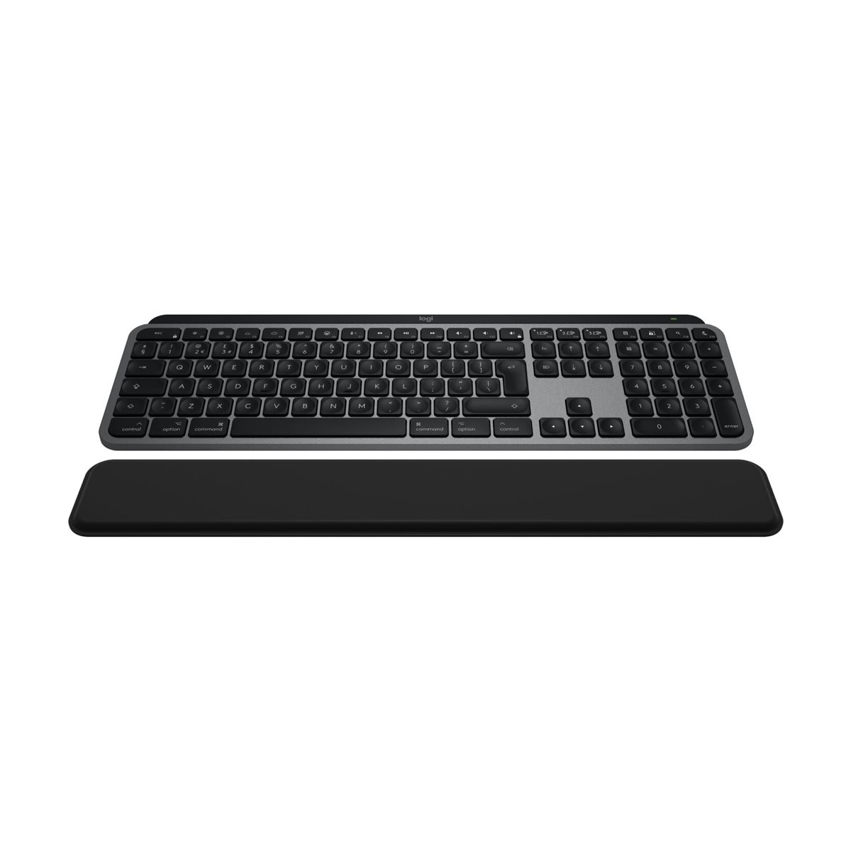 Logitech MX Keys S Combo für Mac Tastatur-Maus-Set grau