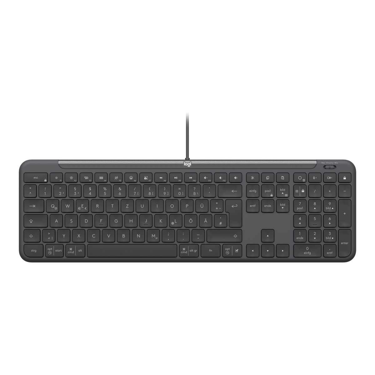Logitech Signature Slim K620 Tastatur grafit