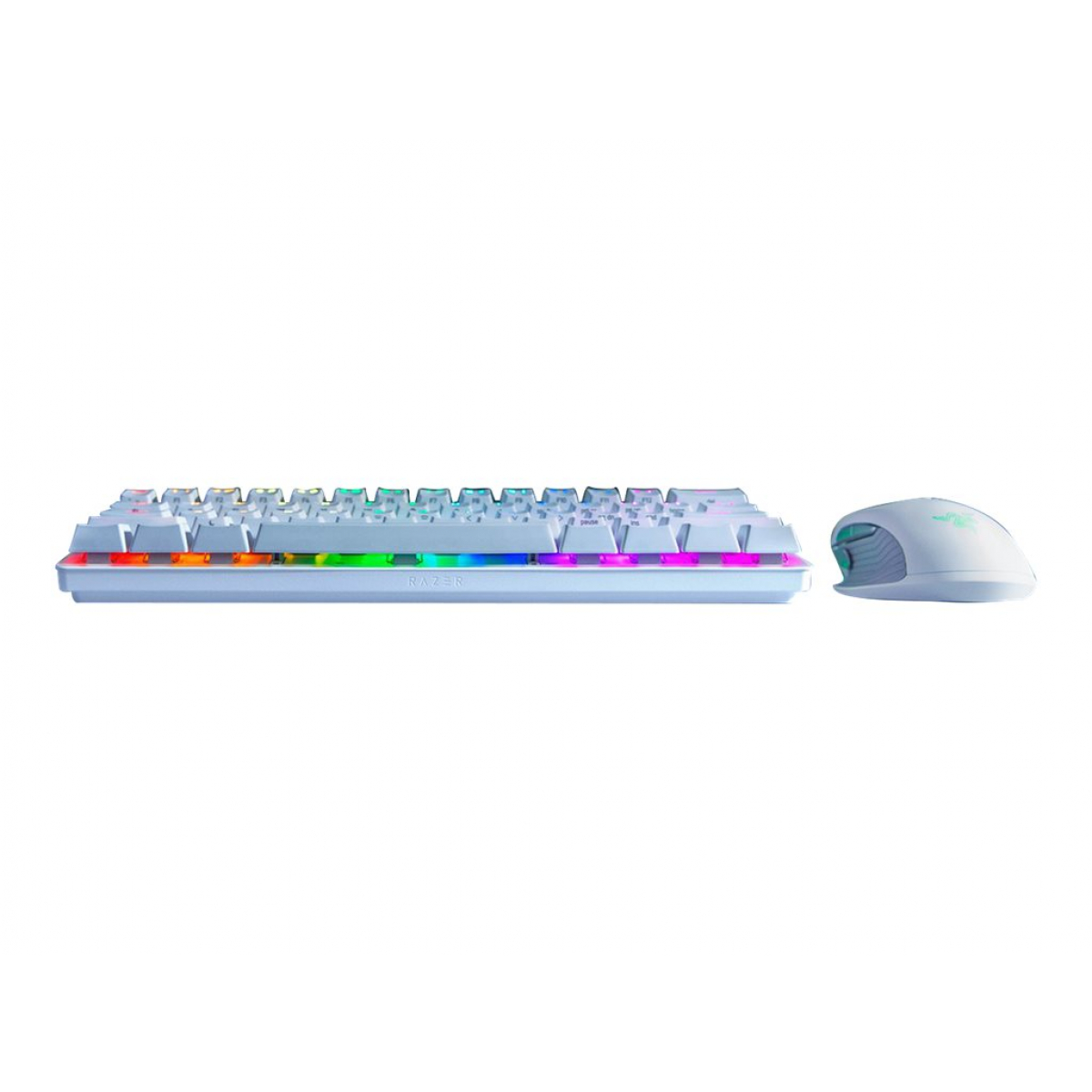Razer Huntsman Mini Gaming-Tastatur Mercury weiß